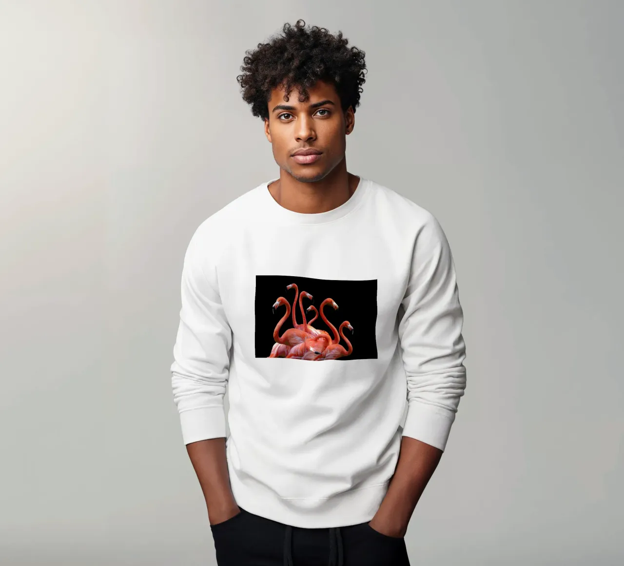 Flamingo Band by @nodar felpa da EyeEm Mobile GmbH