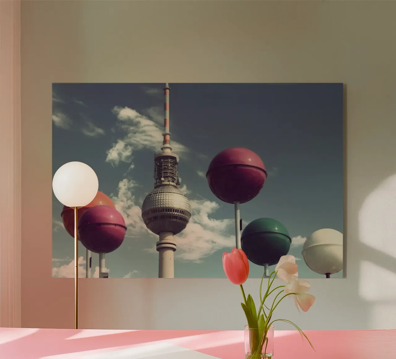 Palline n. 1 plexiglass da Michael Belhadi
