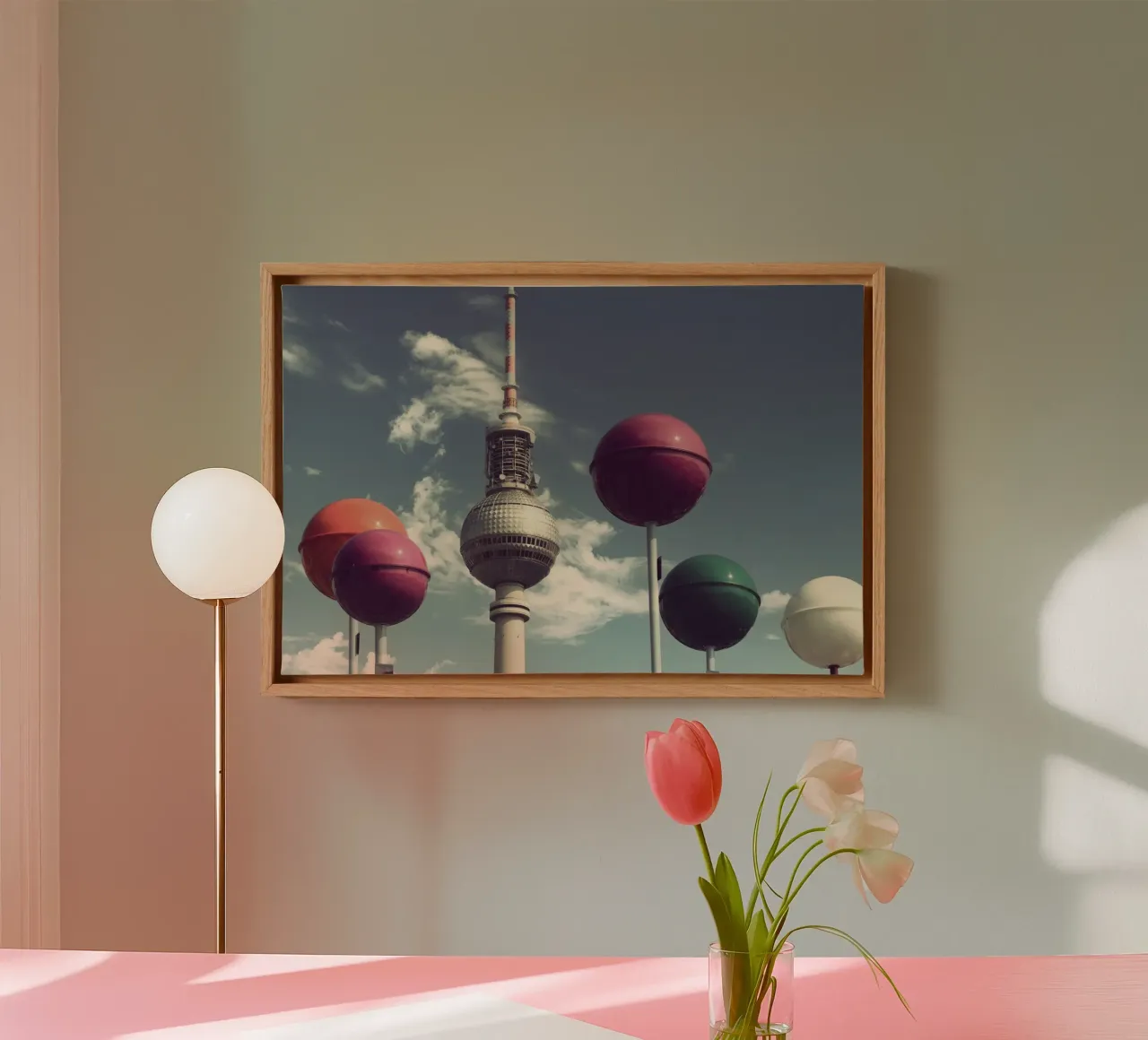 Balls No. 1 canvas by Michael Belhadi