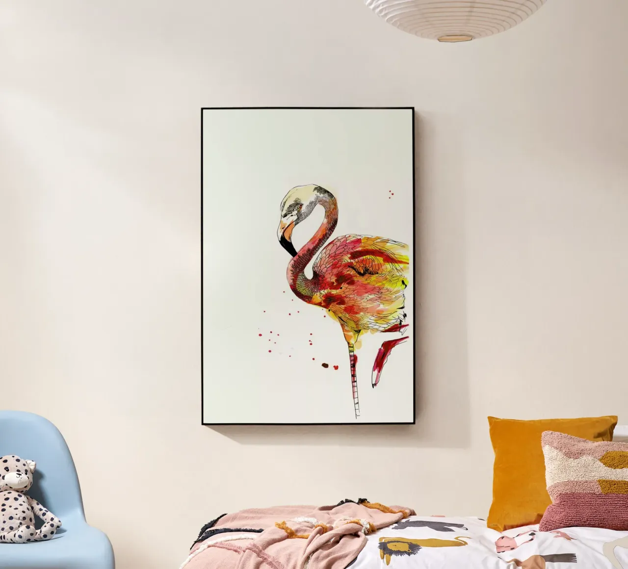 Marie Fleurette acrylic glass by WALLstories