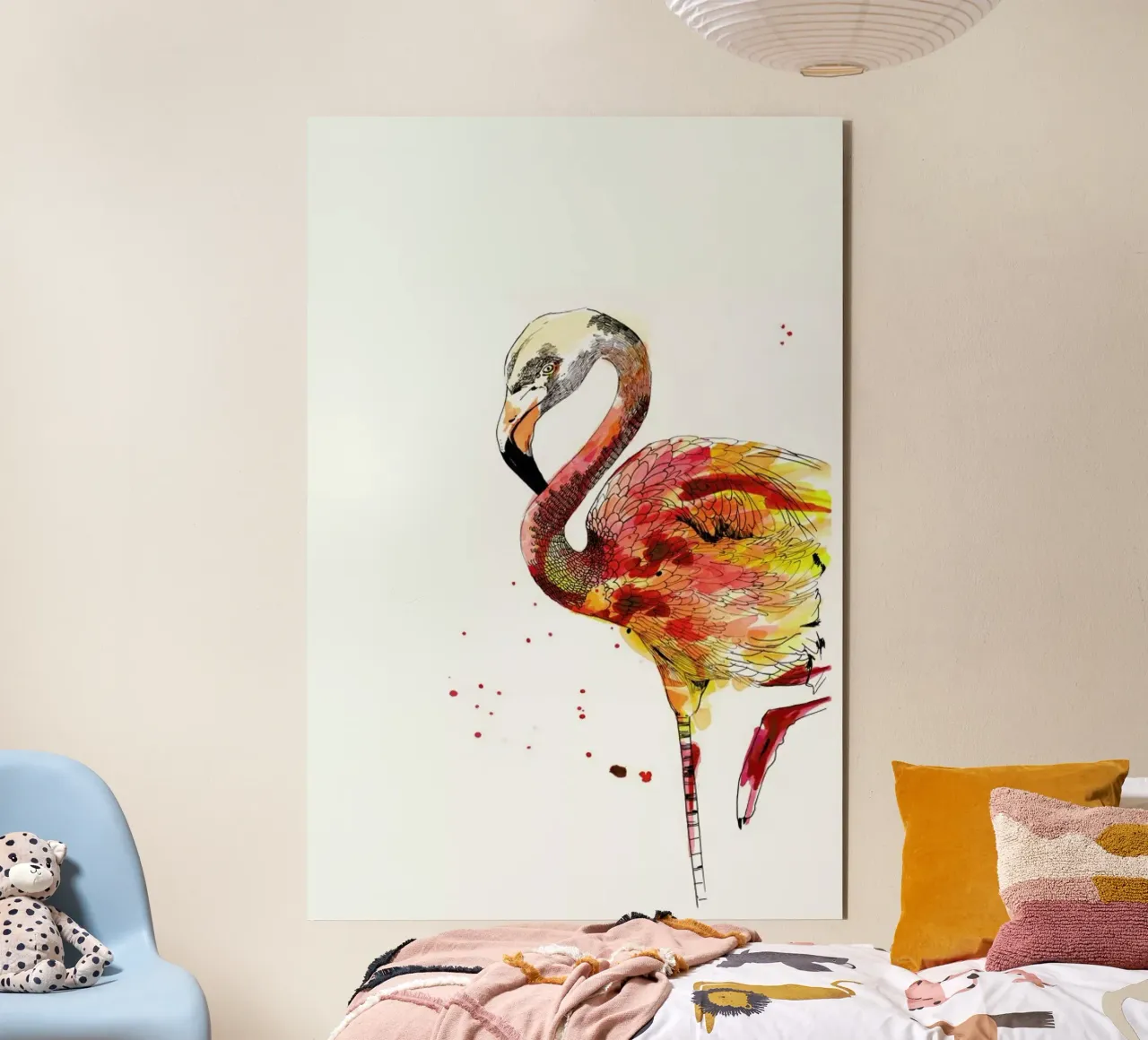 Marie Fleurette alu-dibond by WALLstories