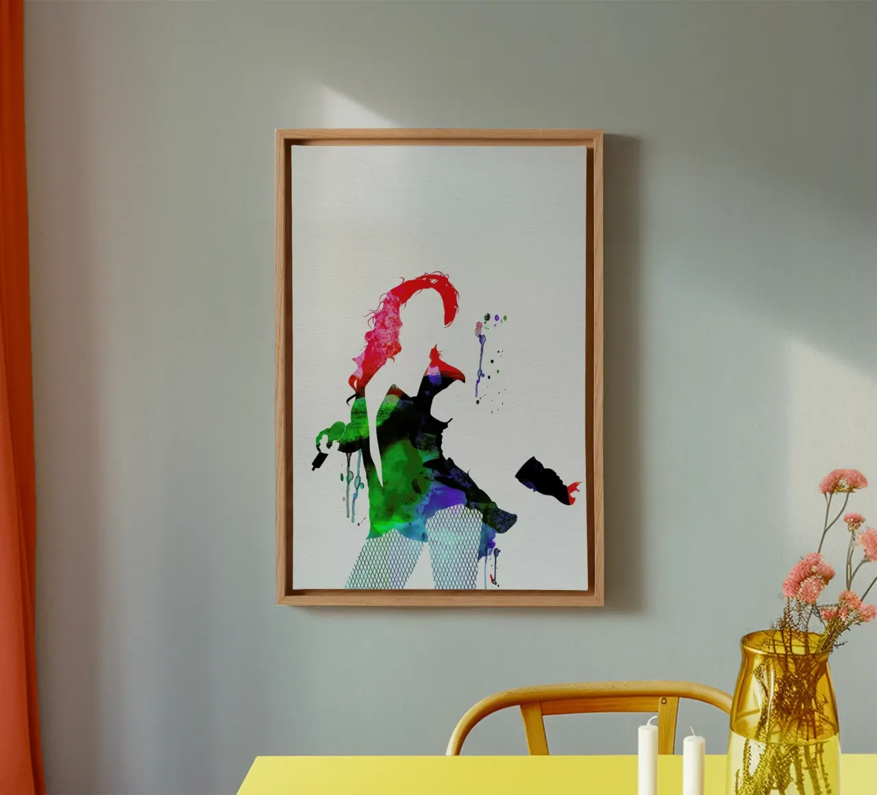 Beyoncé tela con Cornice a cassetta da Naxart