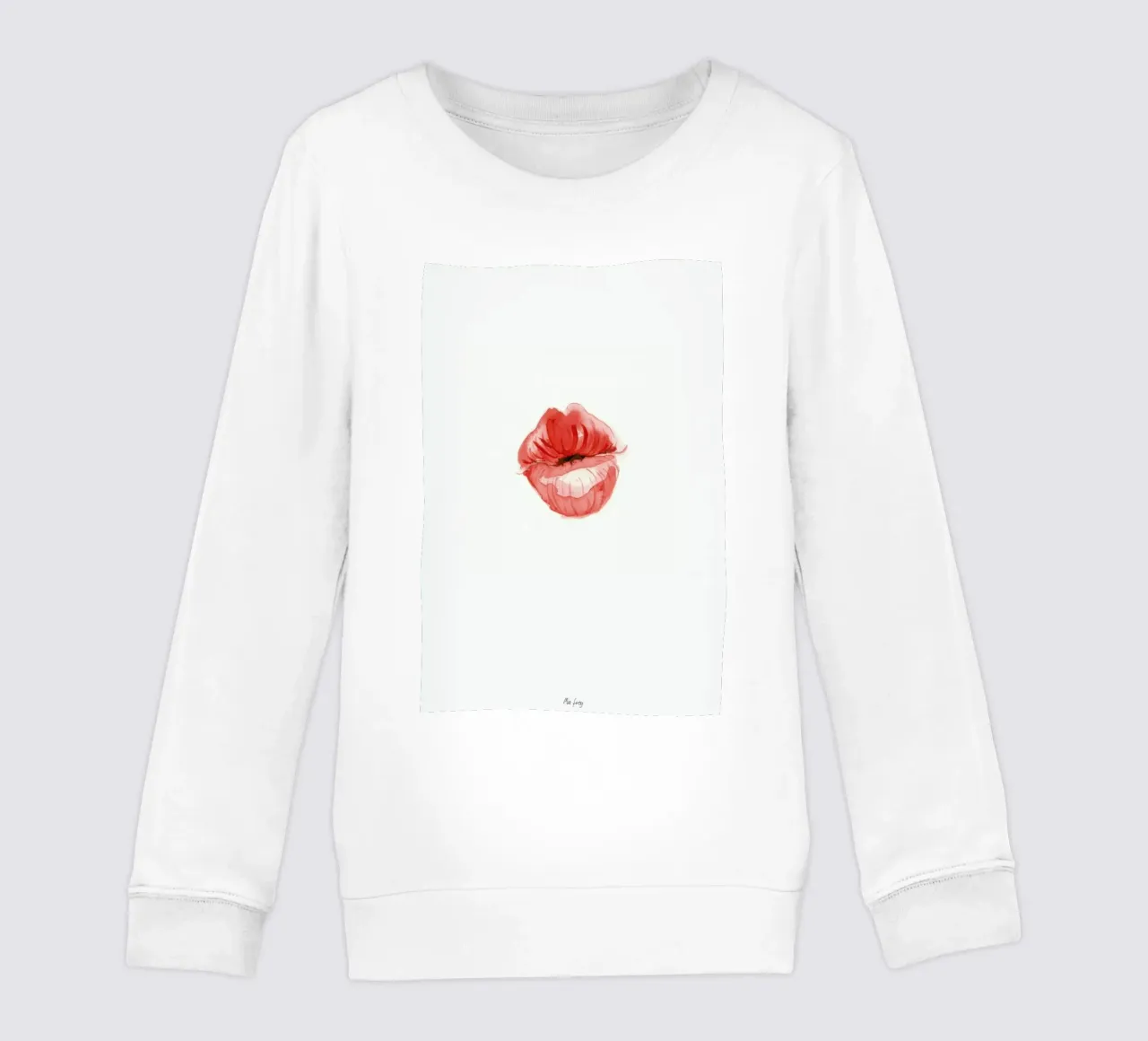 Kiss 3 felpa bambino da Mie Frey Damgaard