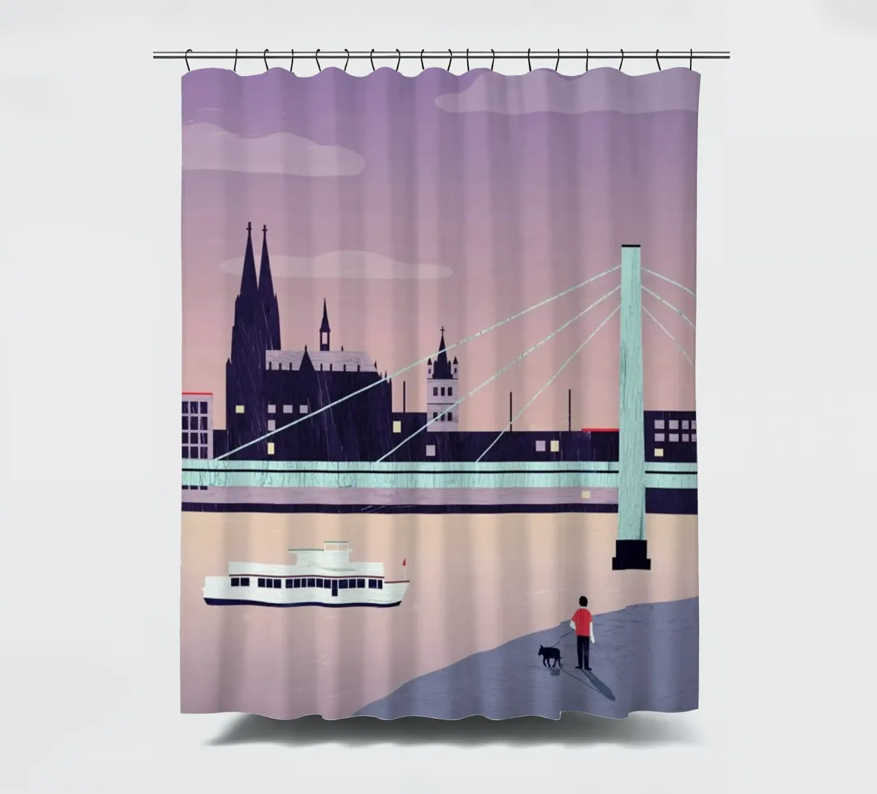 Köln tenda da doccia da Katinka Reinke