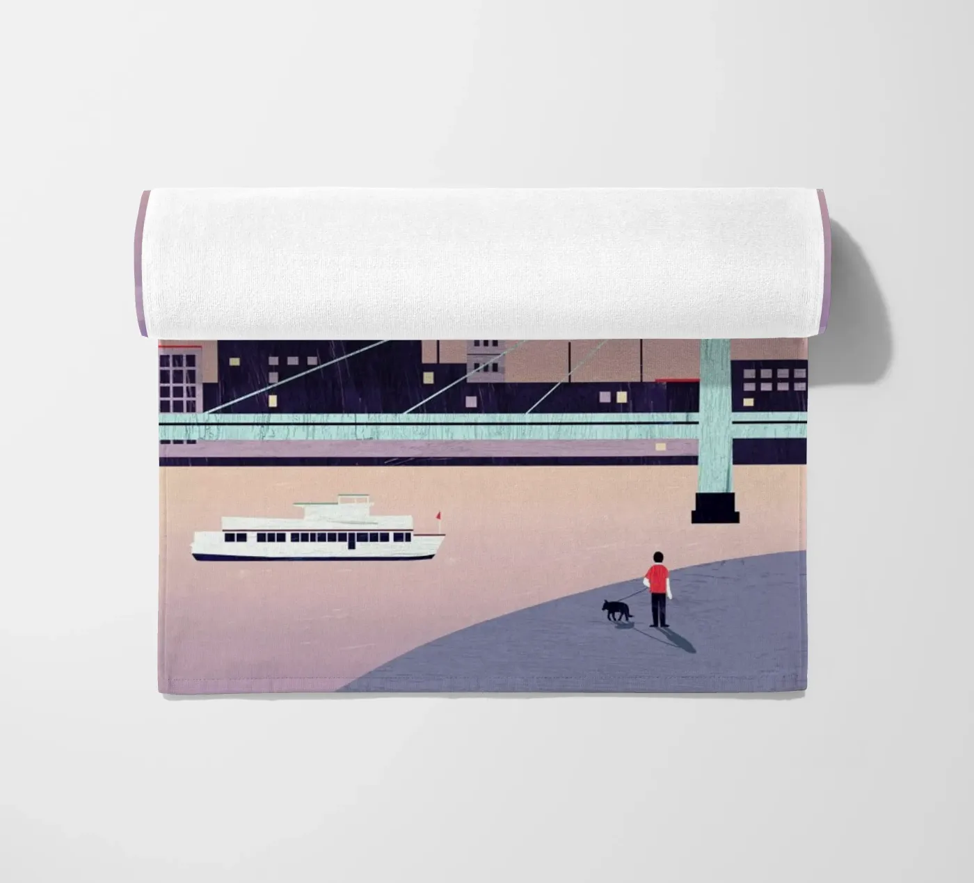 Köln strandhanddoek van Katinka Reinke