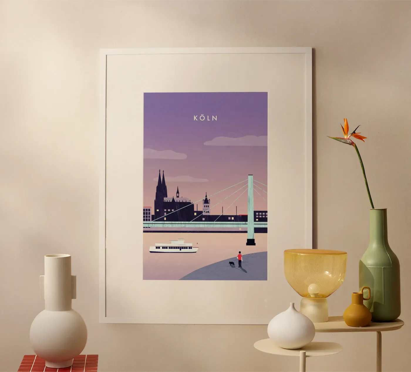 Köln poster by Katinka Reinke