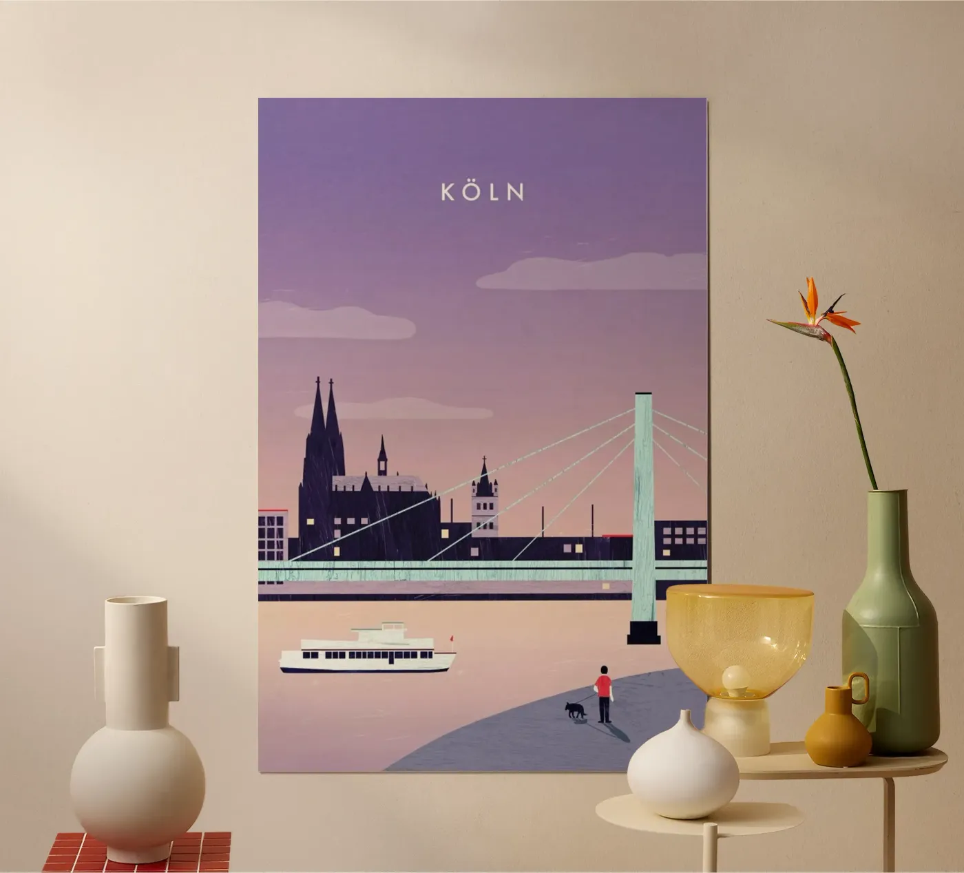Köln poster by Katinka Reinke
