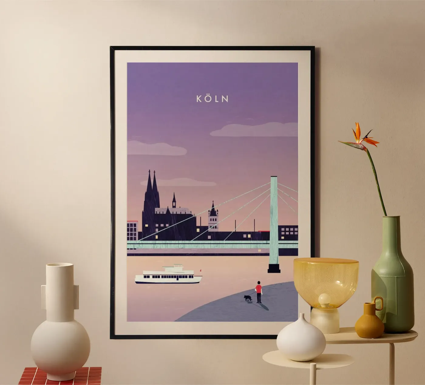 Köln poster by Katinka Reinke