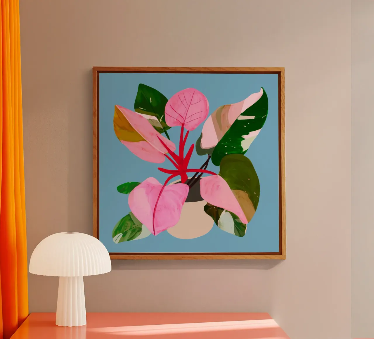 Pianta d'appartamento 3 plexiglass da LeaDArt