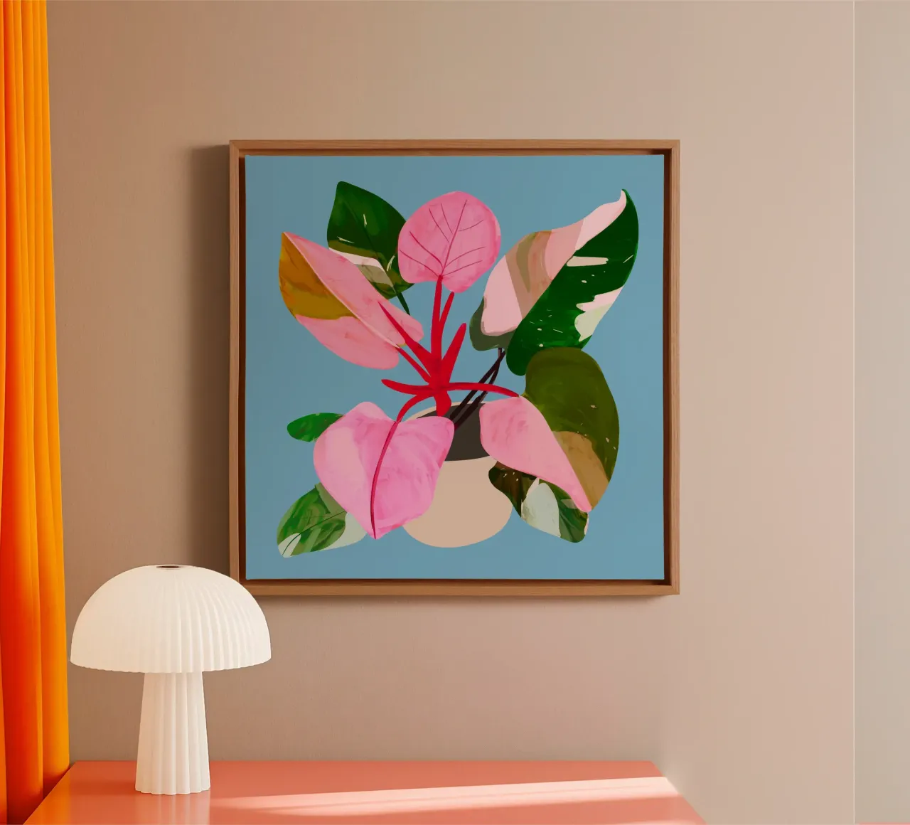 House Plant 3 canvas by LeaDArt