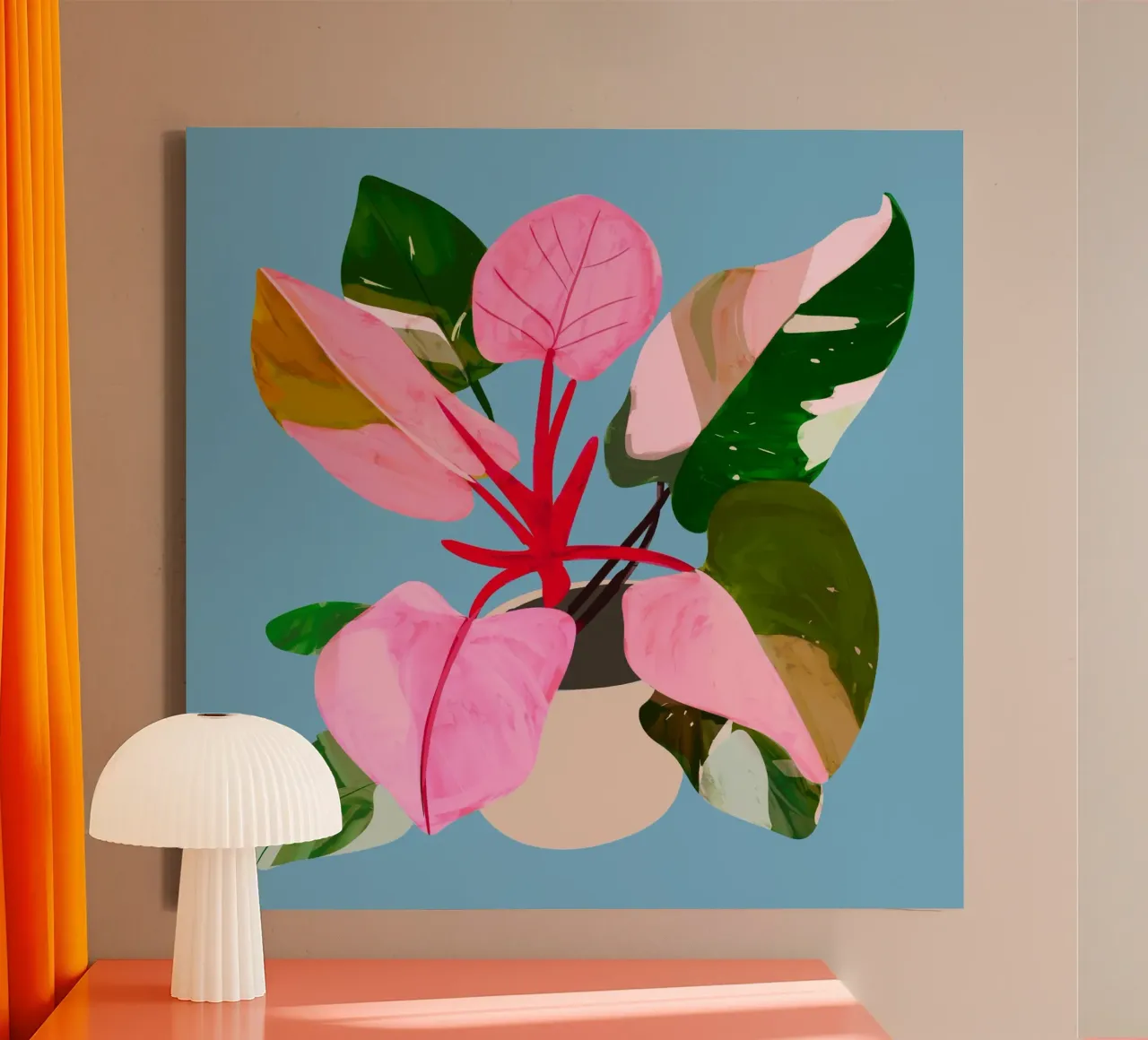 House Plant 3 canvas by LeaDArt