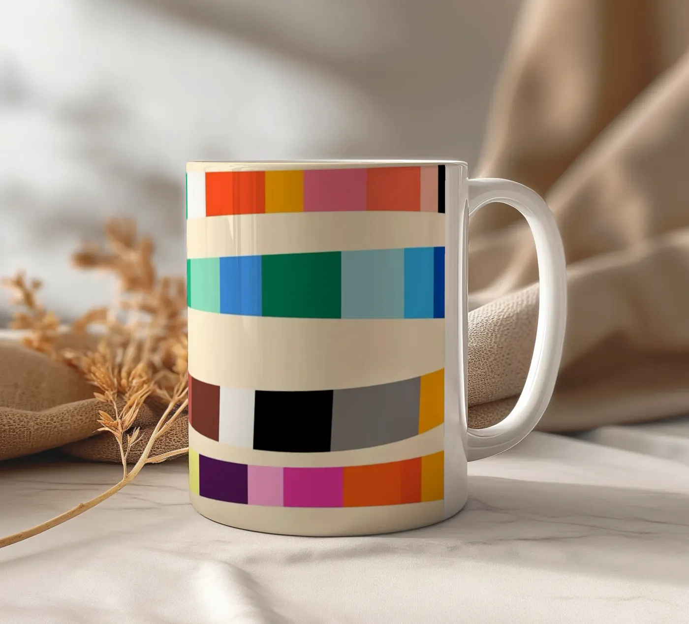 Pathways Keramik Tasse von susanapaz
