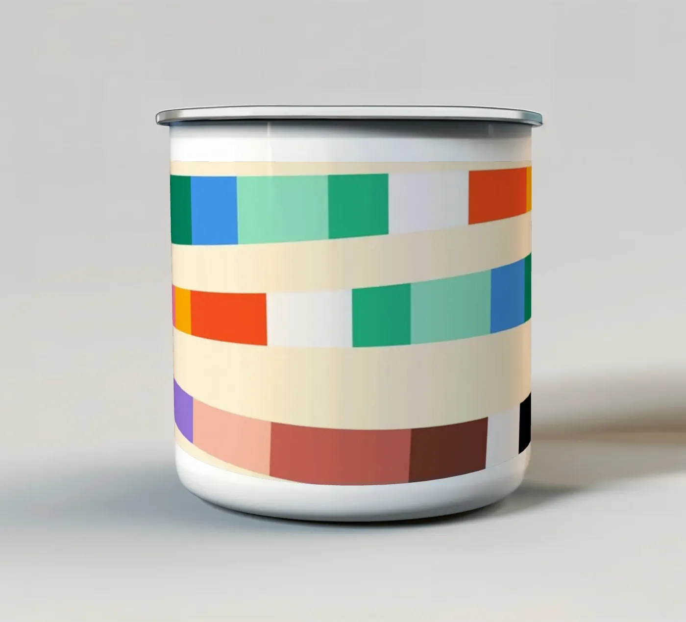 Pathways enamel mug by susanapaz