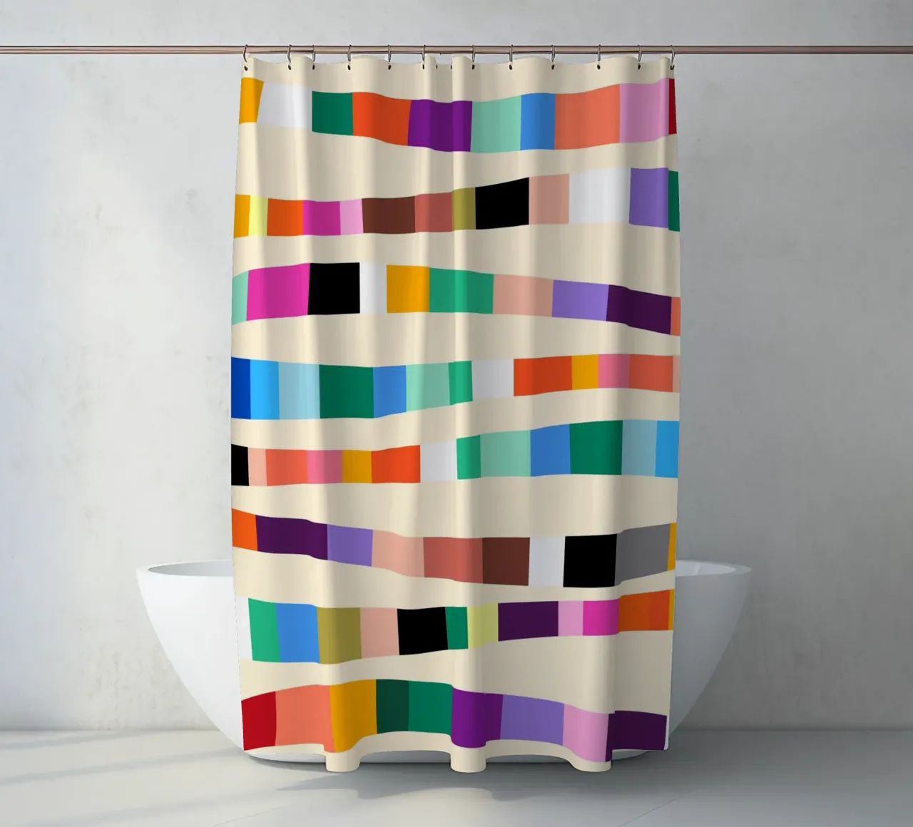 Pathways Duschvorhang von susanapaz