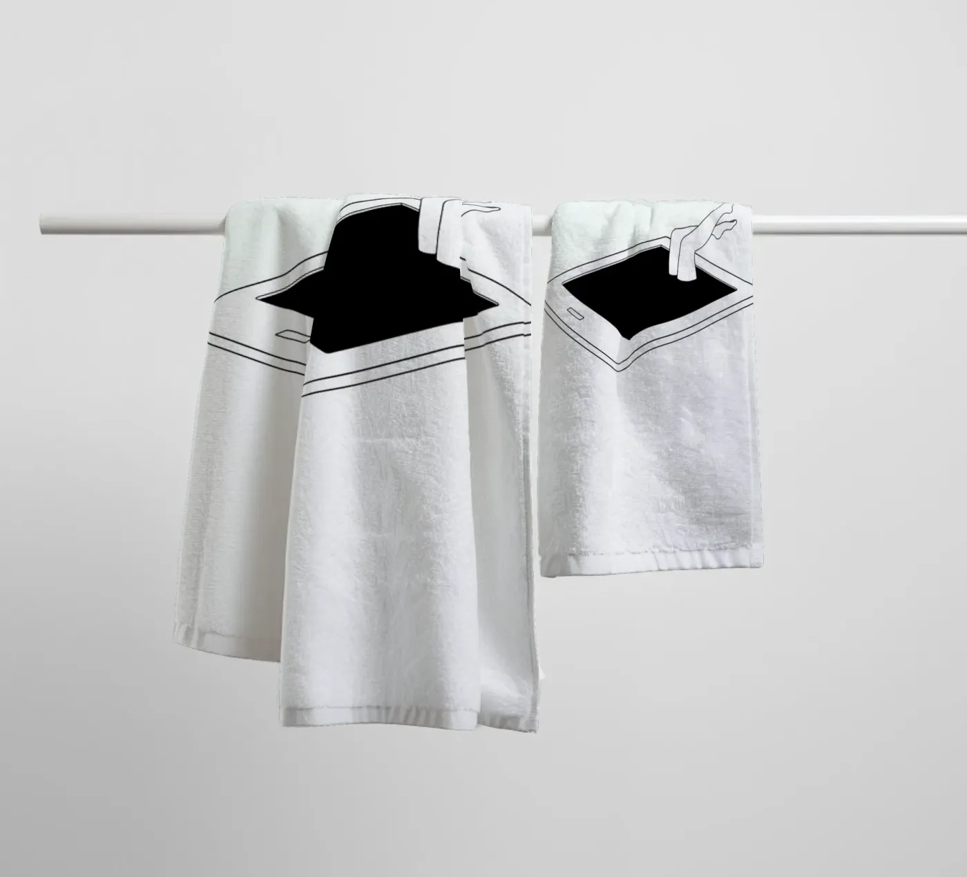 Deep Dive badhanddoek van Ninhol