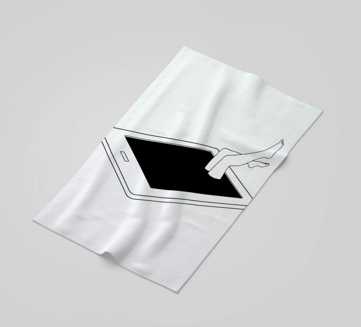Deep Dive strandhanddoek van Ninhol