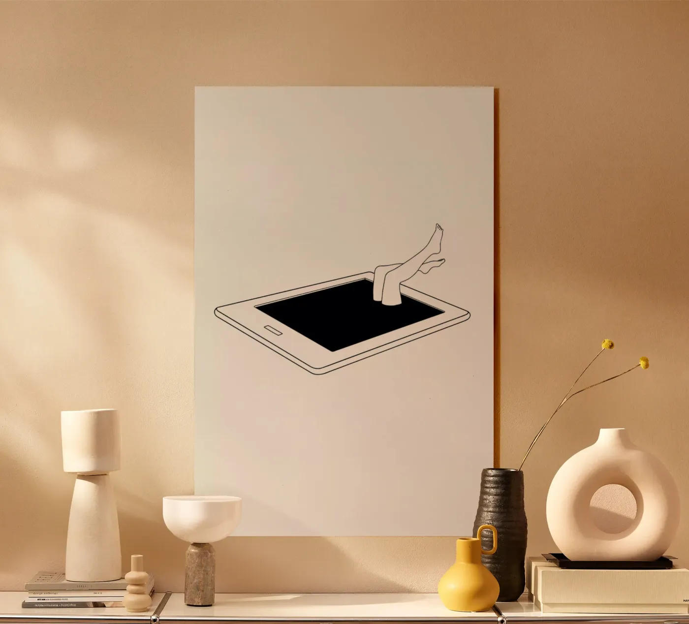Deep Dive acryl van Ninhol