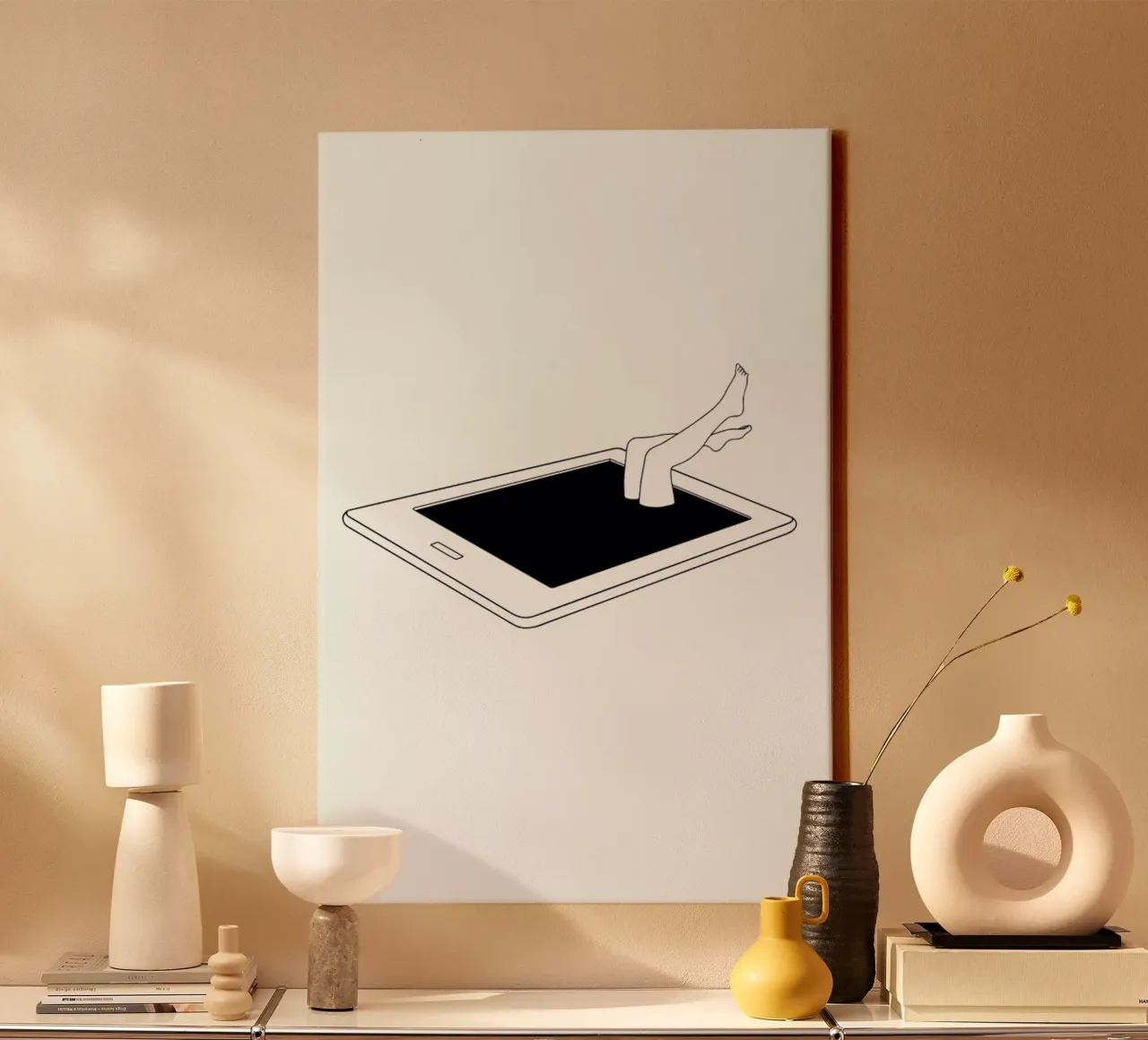 Deep Dive canvas van Ninhol