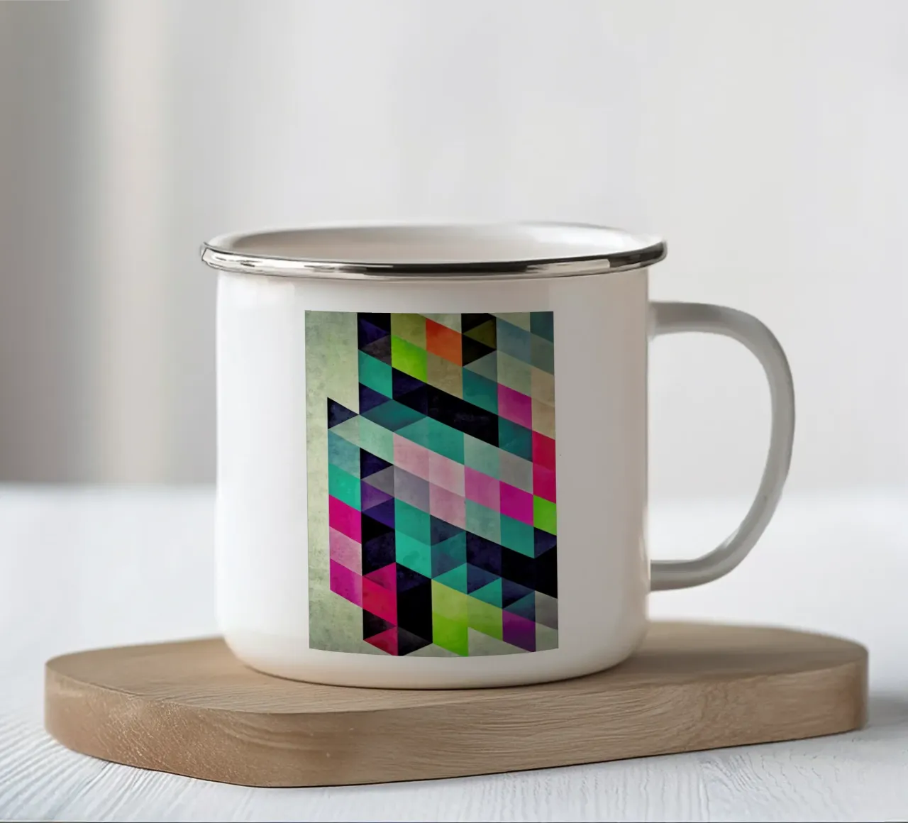 cyrvynne taza de esmalte de Spires