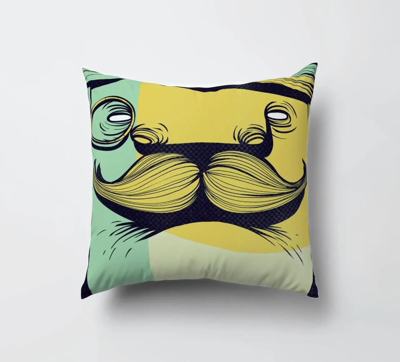 THE MUSTACHE cuscino da Caio Beltrão