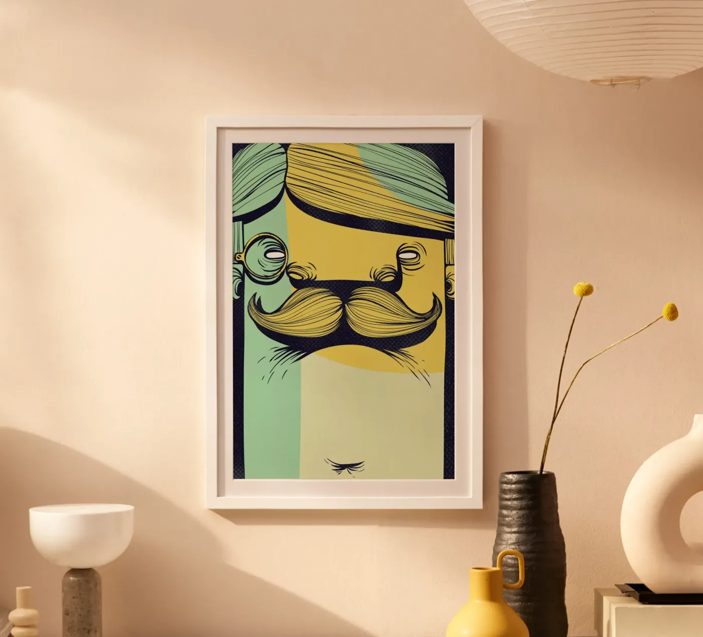 THE MUSTACHE poster da Caio Beltrão