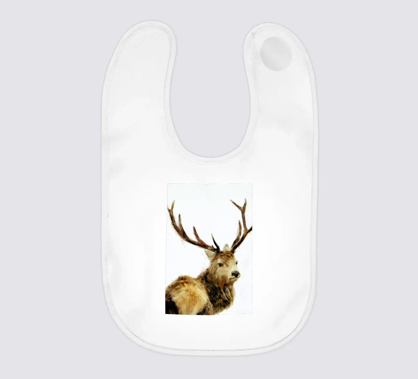 Winter Red Deer bavaglino da Amy Hamilton