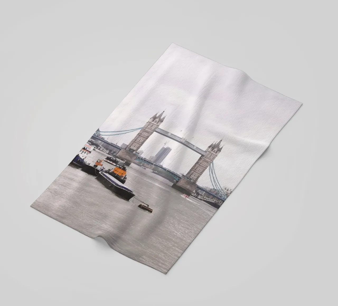 Londra, Inghilterra I Vista dello skyline del Tower Bridge telo mare da Julie Travel Photography