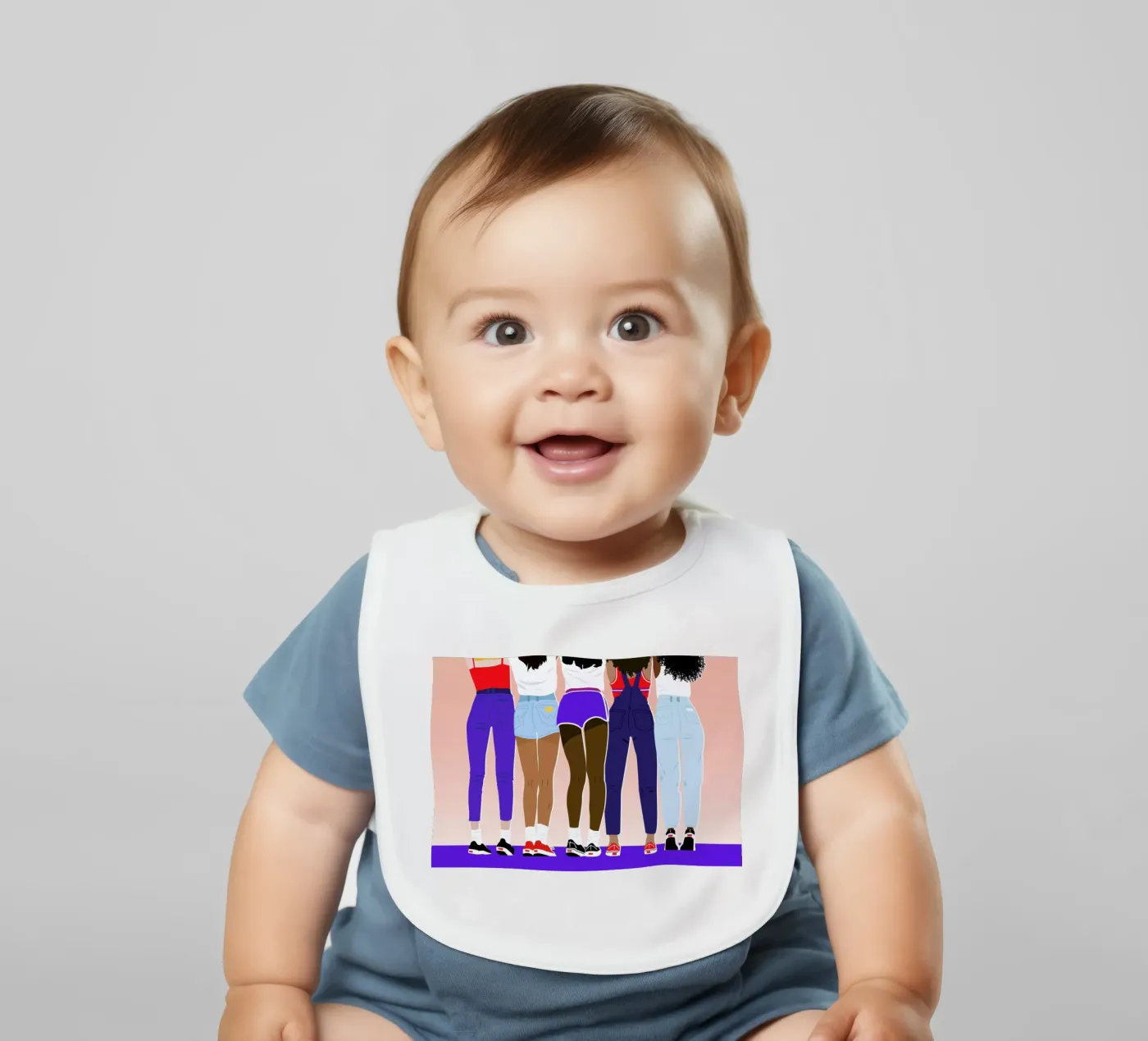 Booty baby slabbetje van Céleste Wallaert