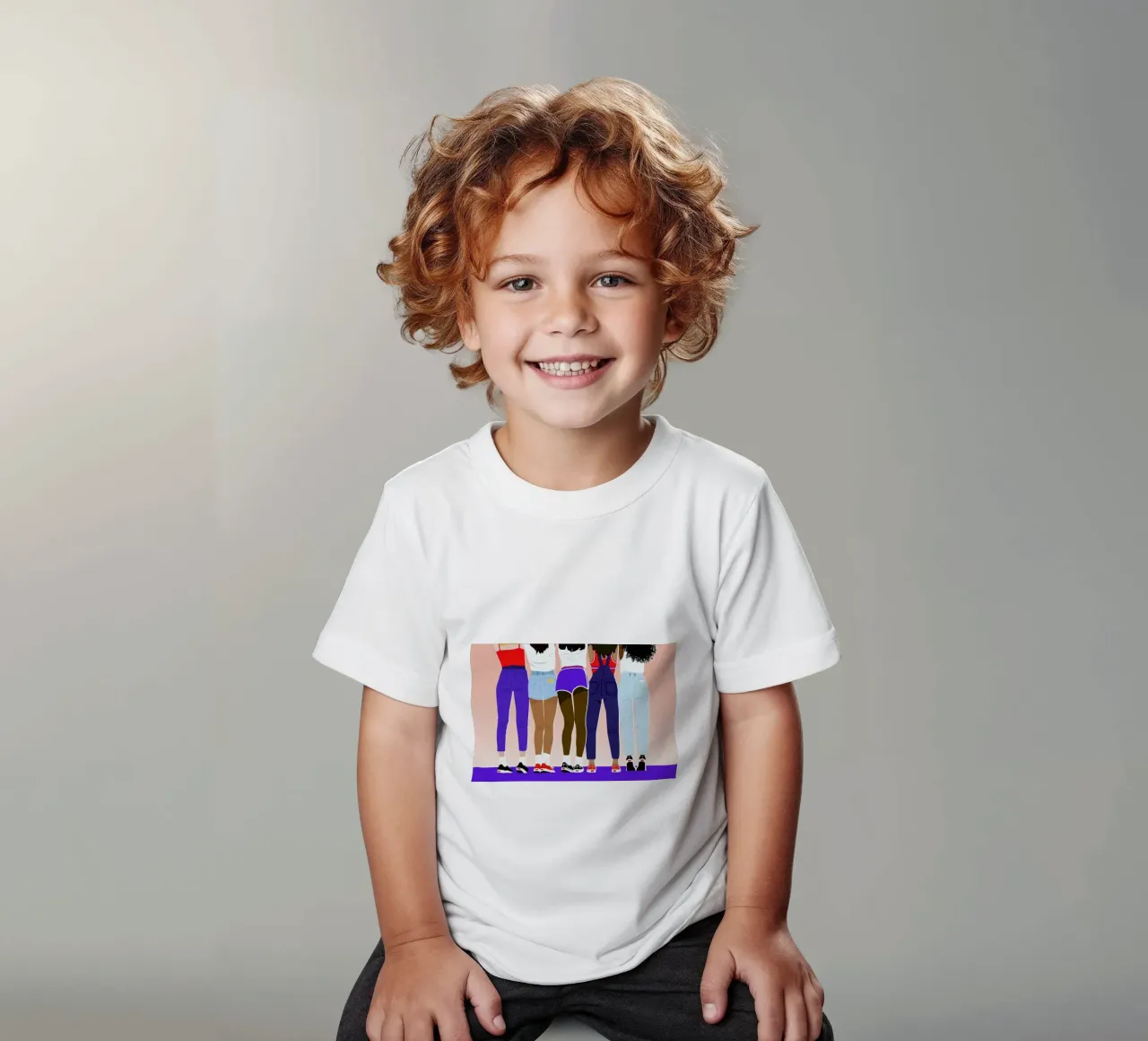 Booty t-shirt bambini da Céleste Wallaert