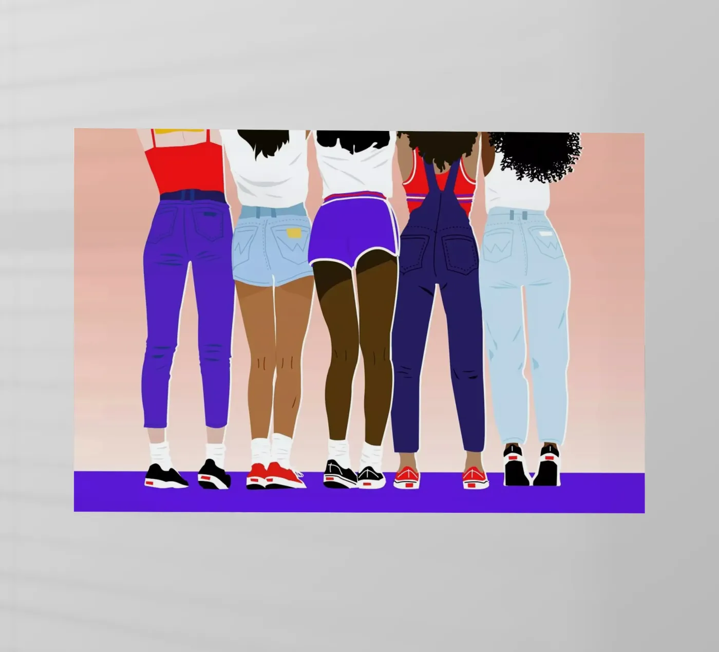 Booty pellicola backlit da Céleste Wallaert