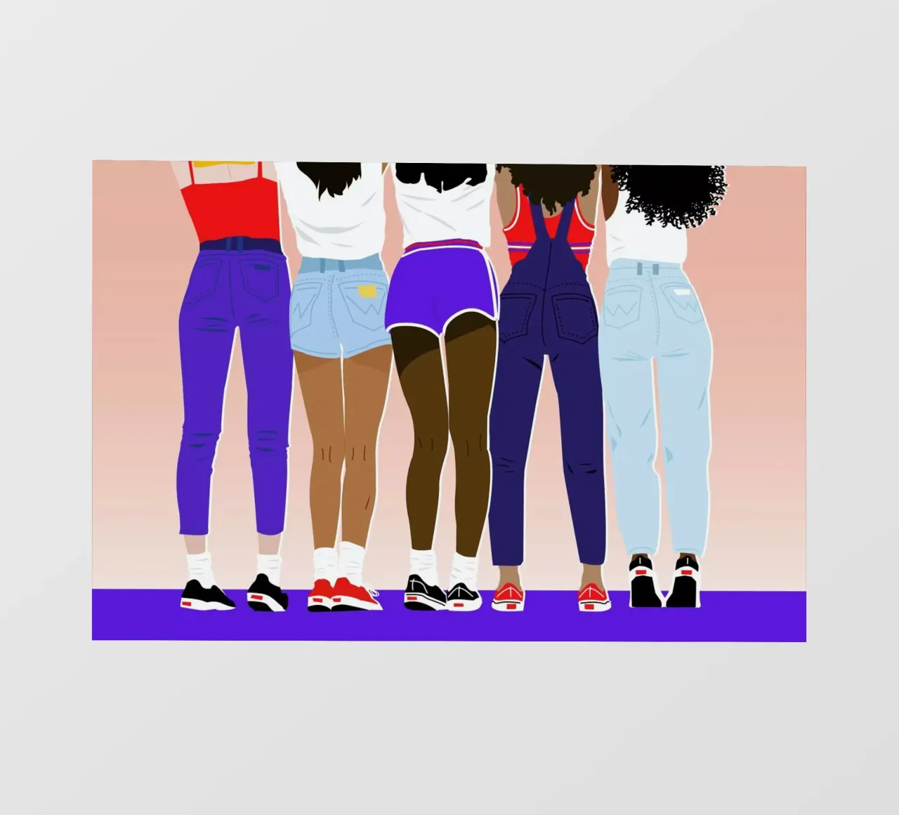 Booty pellicola backlit da Céleste Wallaert