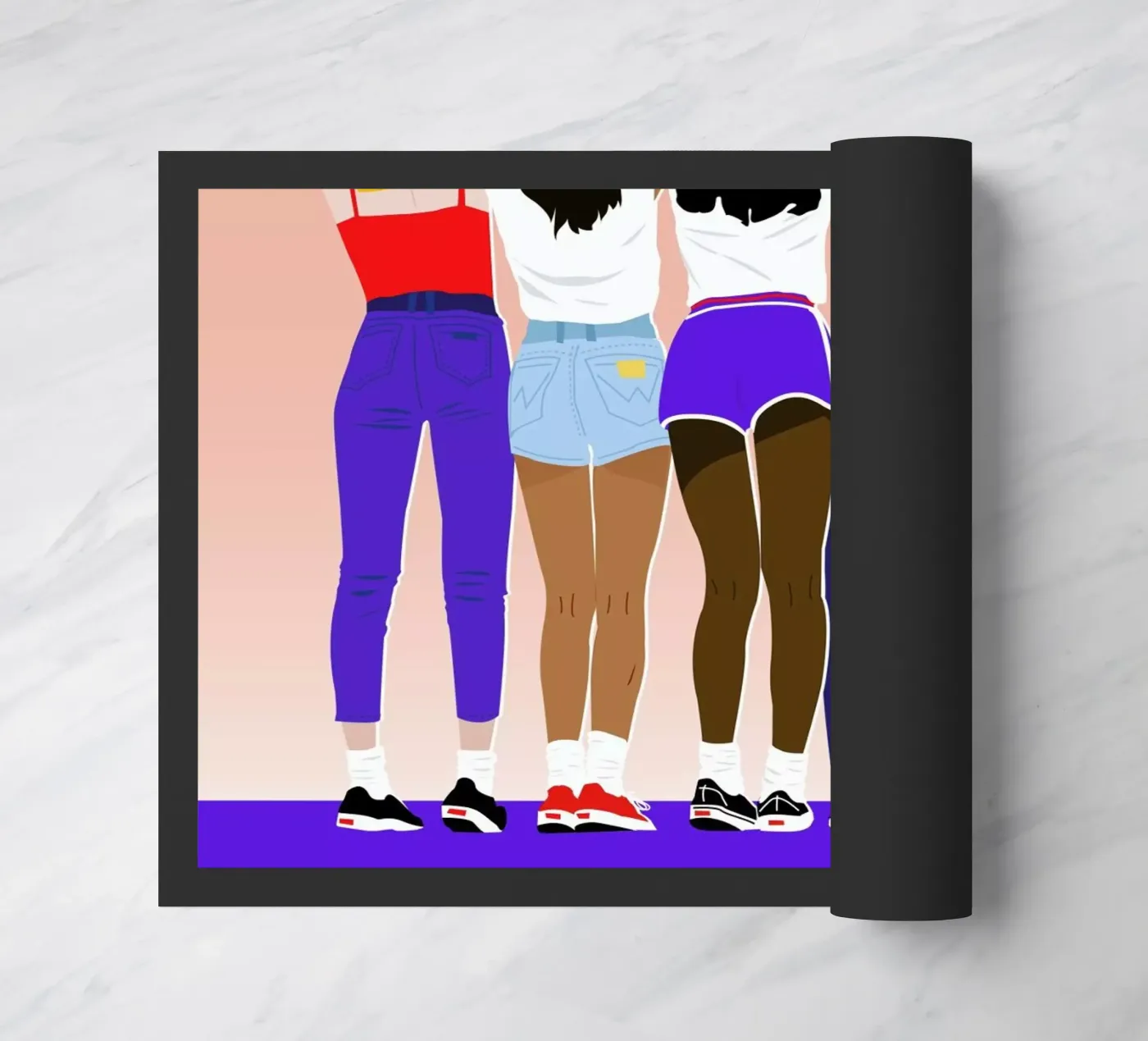 Booty doormat by Céleste Wallaert