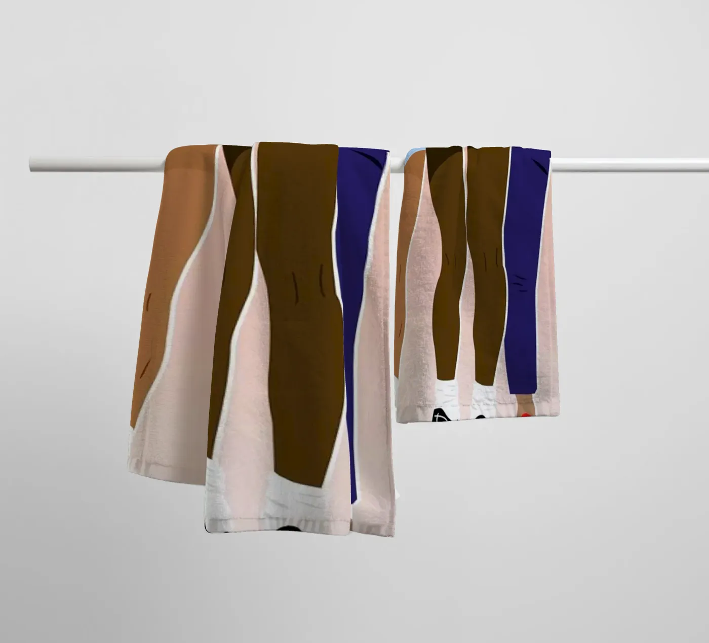 Booty badhanddoek van Céleste Wallaert