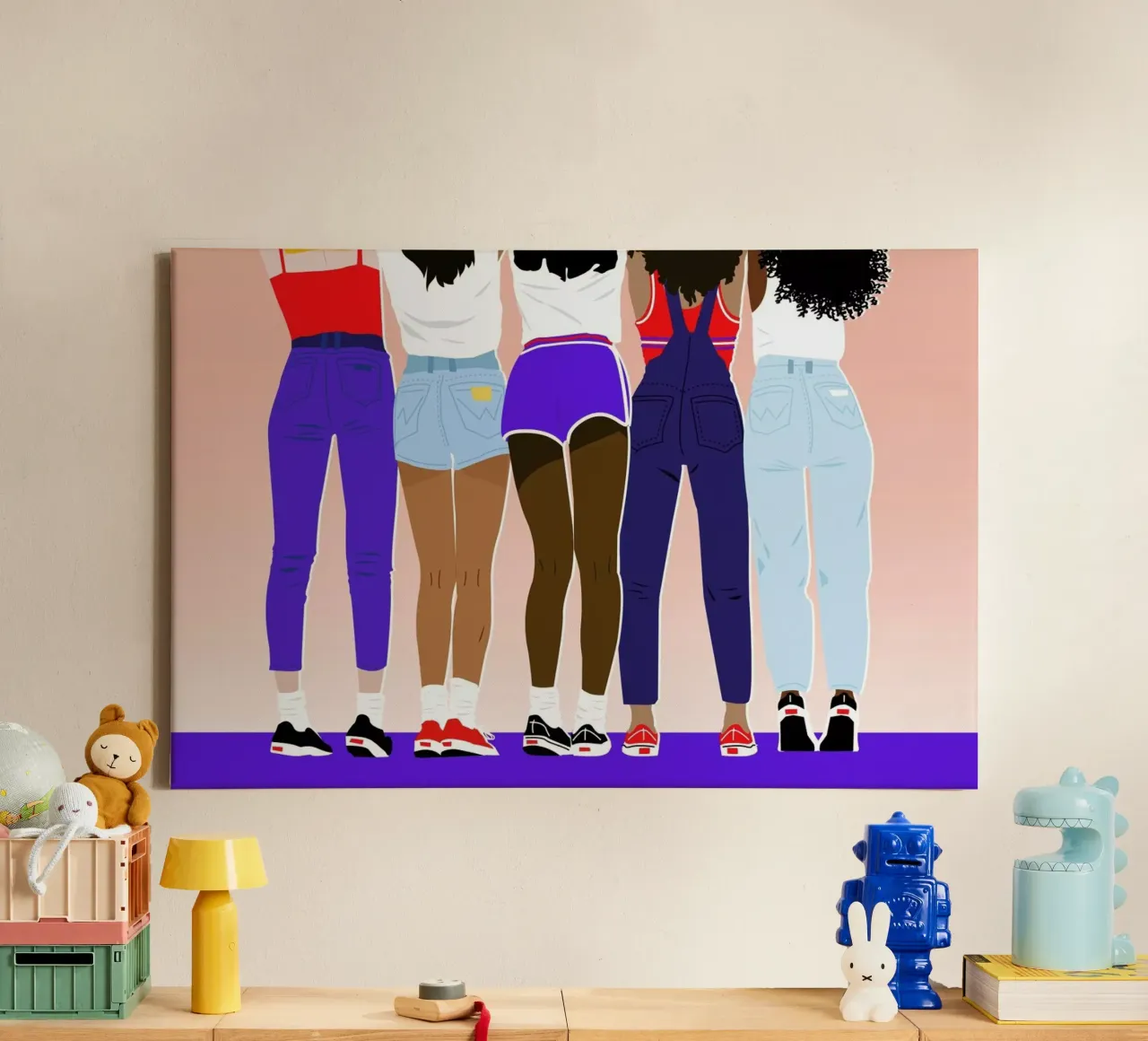 Booty tela da Céleste Wallaert