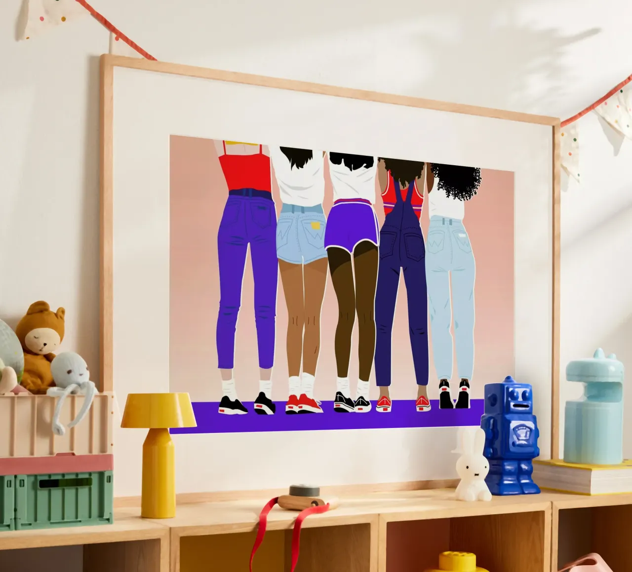 Booty poster van Céleste Wallaert