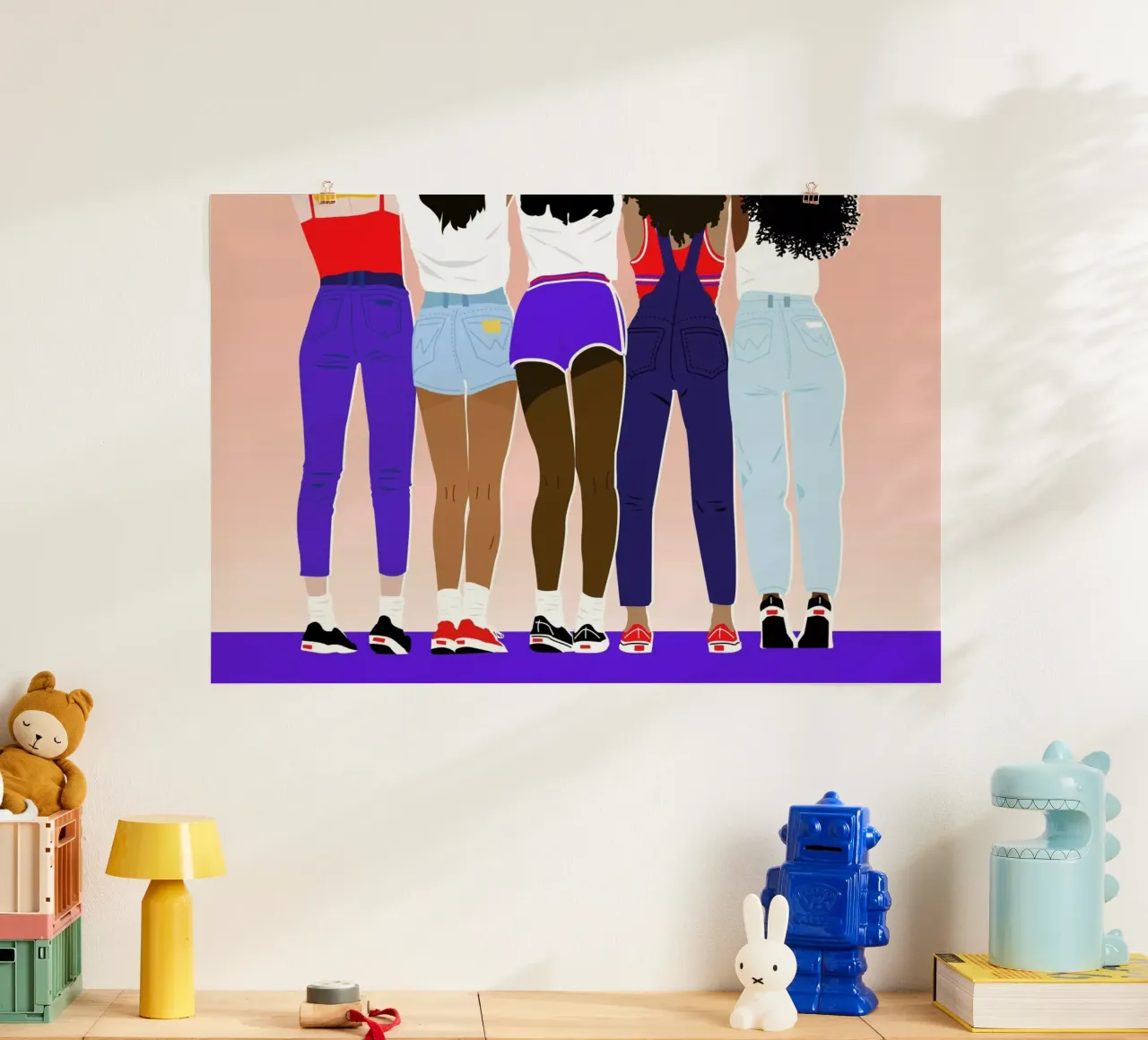 Booty poster van Céleste Wallaert