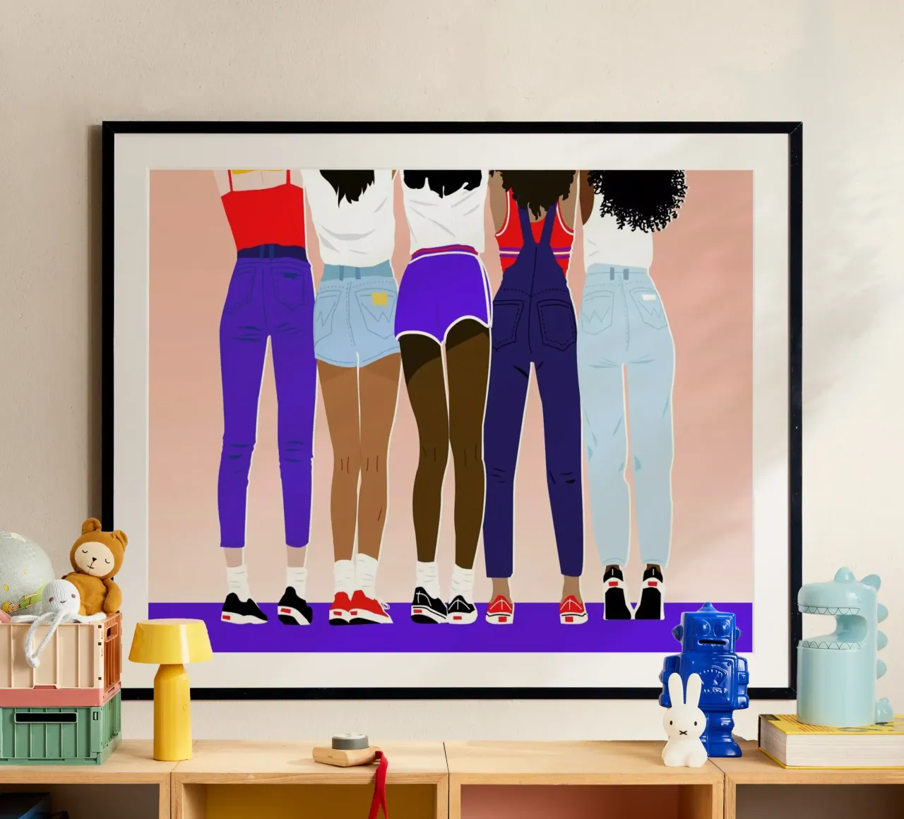 Booty poster van Céleste Wallaert