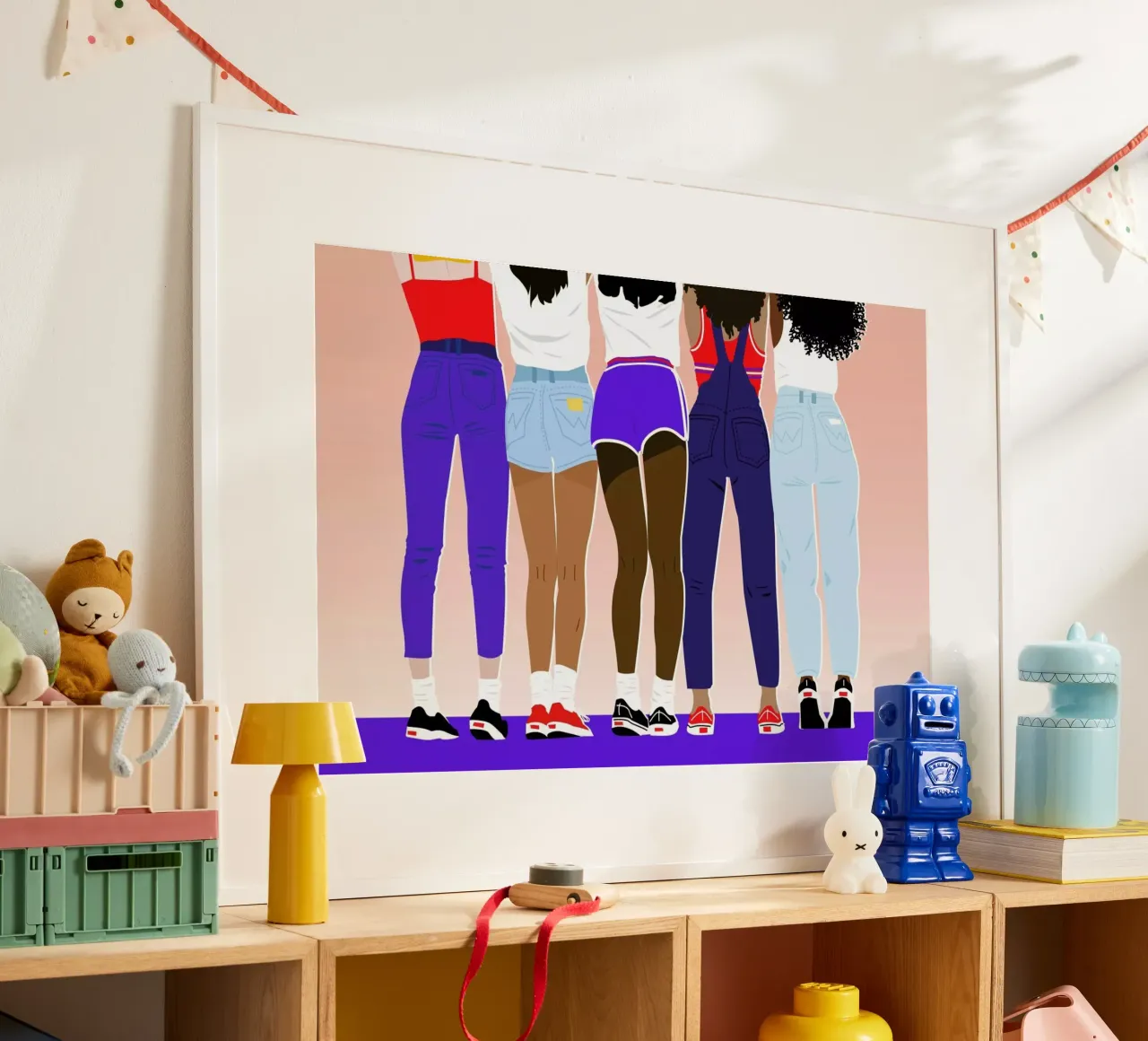 Booty poster van Céleste Wallaert