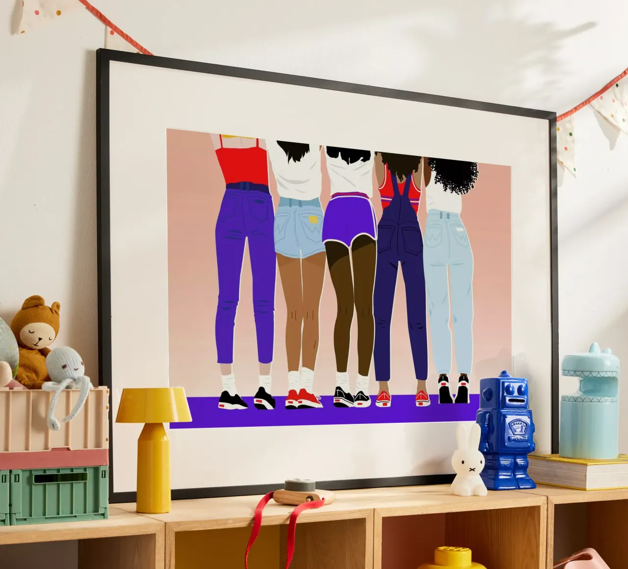 Booty poster van Céleste Wallaert