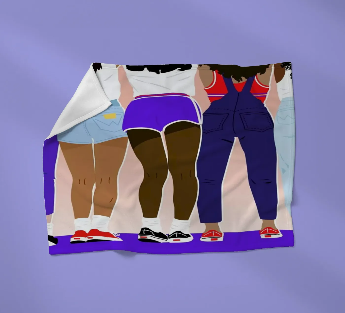 Booty fleecedeken van Céleste Wallaert