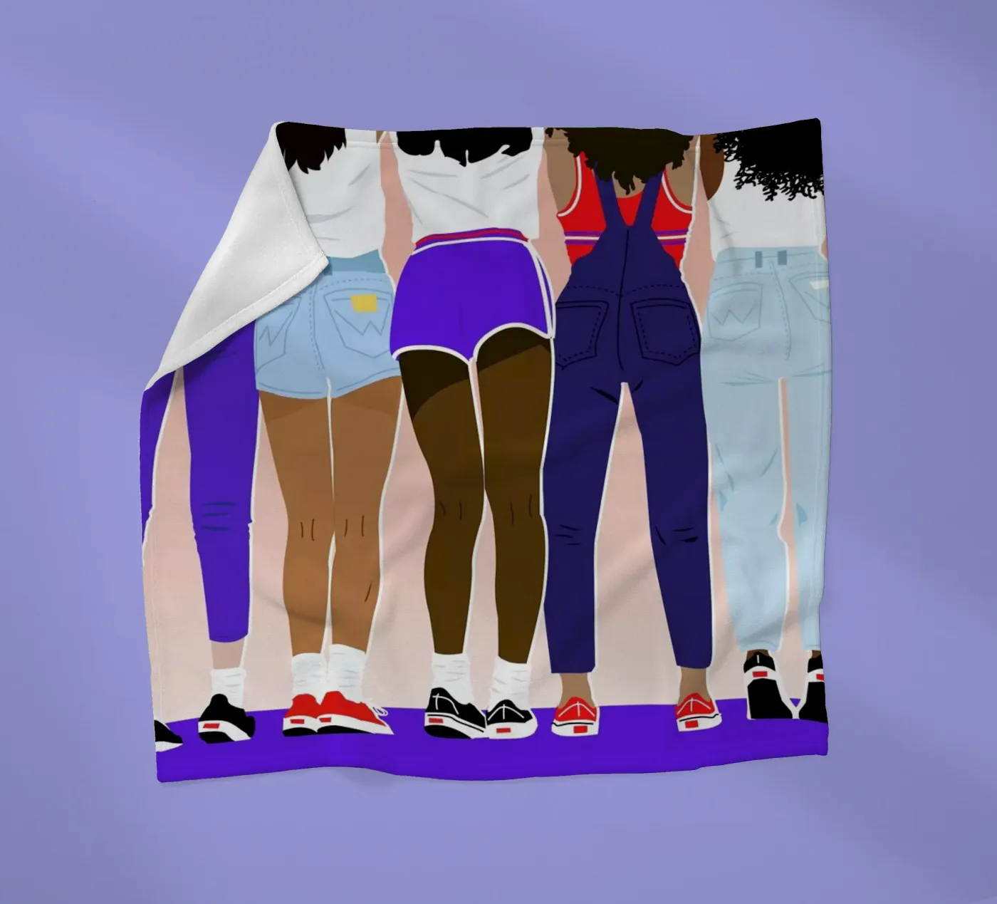 Booty fleecedeken van Céleste Wallaert