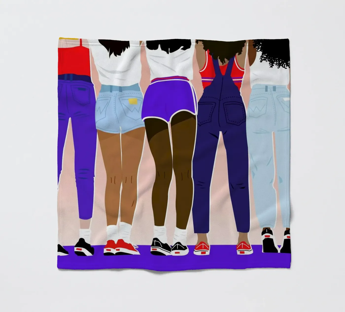 Booty fleecedeken van Céleste Wallaert