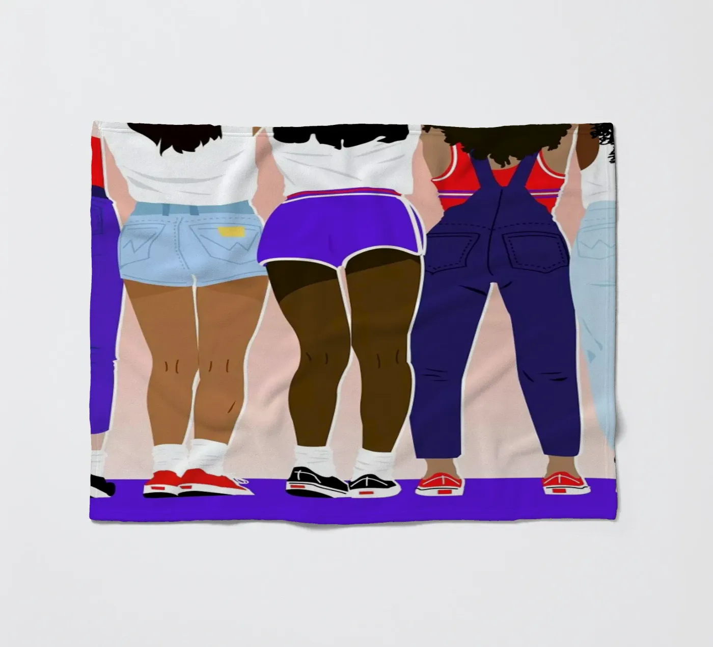 Booty fleecedeken van Céleste Wallaert