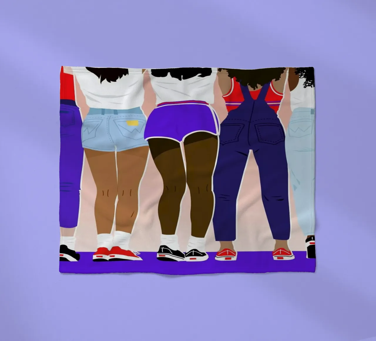 Booty Fleecedecke von Céleste Wallaert