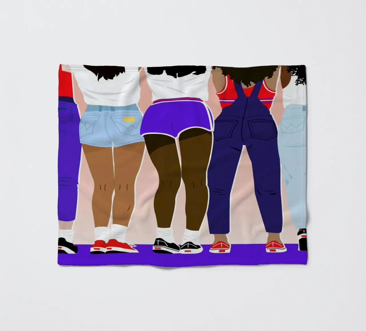 Booty Fleecedecke von Céleste Wallaert