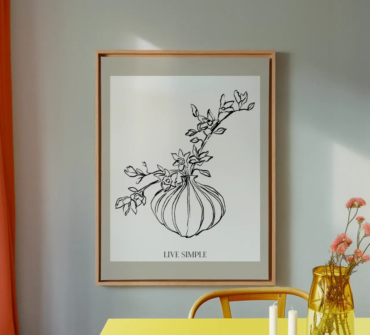 Life Simple No 14 canvas by treechild