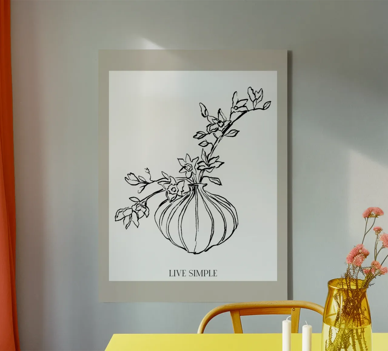 Life Simple No 14 canvas by treechild