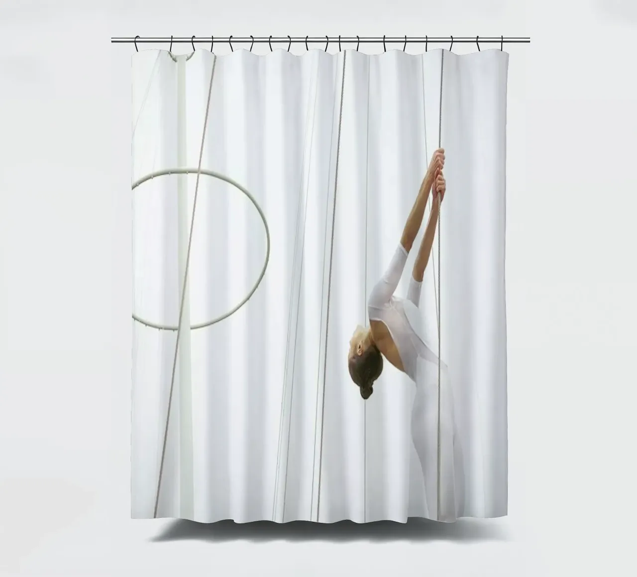 Copenhagen #4 shower curtain by The Urban Yoga