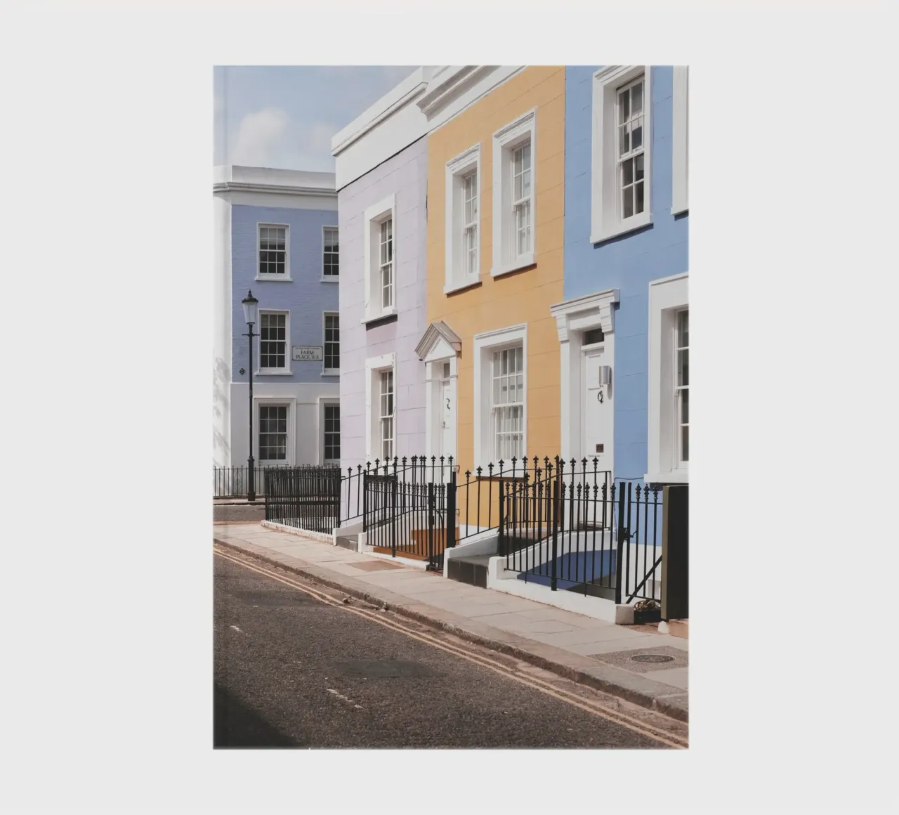 Londra, Inghilterra I Street a Notting Hill e case colorate diario da Julie Travel Photography