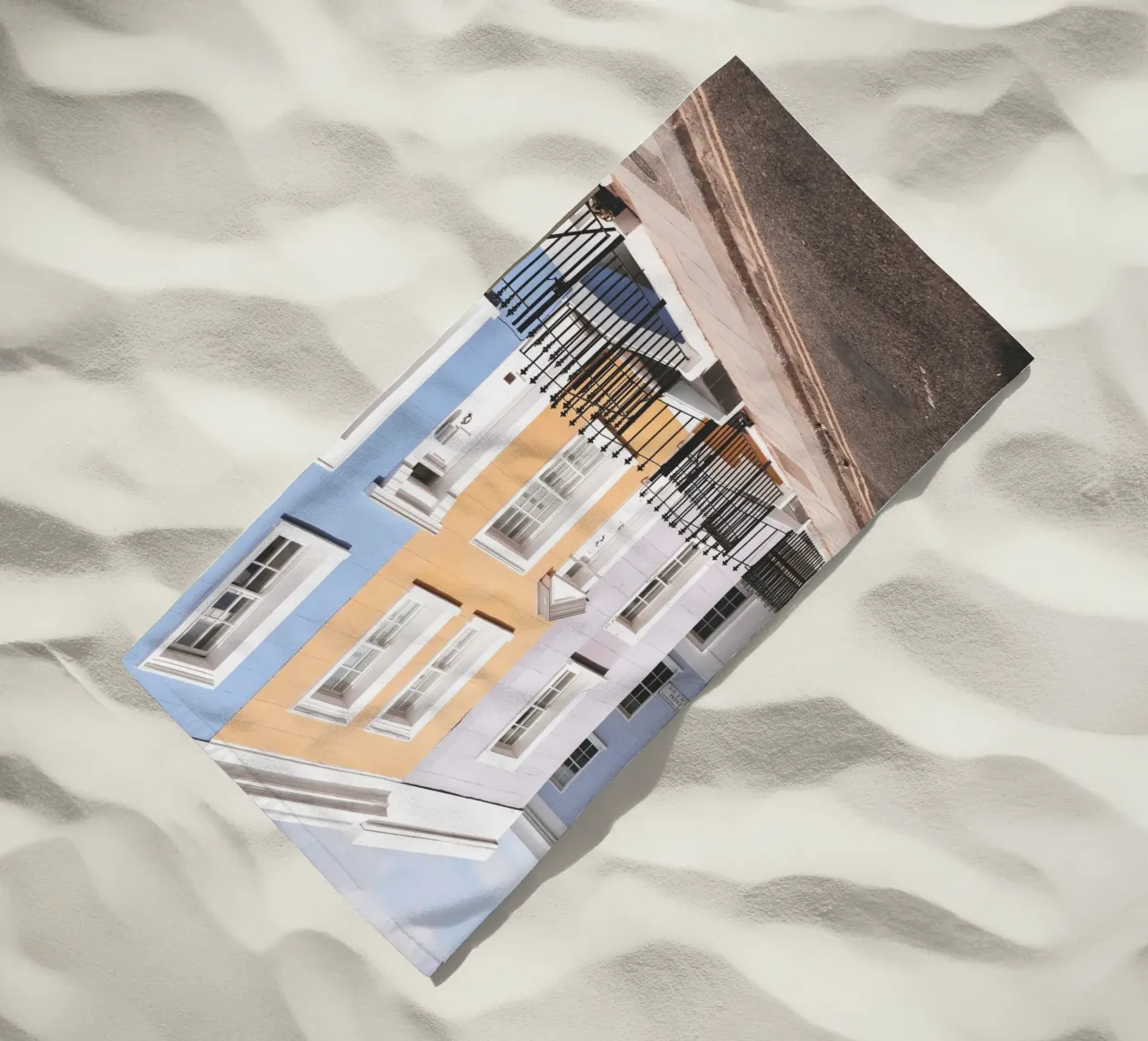 Londra, Inghilterra I Street a Notting Hill e case colorate telo mare da Julie Travel Photography